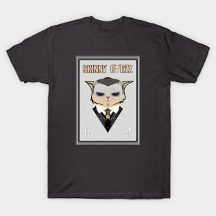 SkinnyCatzzz, What's your Persona. Zombie masked cat T-Shirt